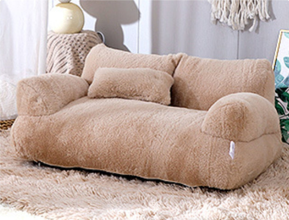 Luxury Pet Sofa Bed | Comfortable, Stylish Couch for Dogs & Cats