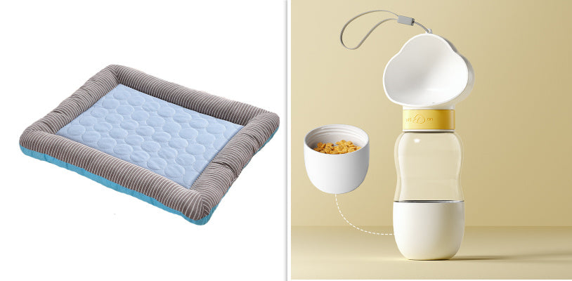 Pet Cooling Pad Bed | Gel Mat for Dogs & Cats – No Freezing Needed