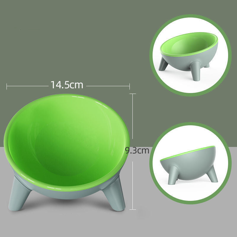 Nordic Color Cat Dog Feeding Food Bowl With Stand