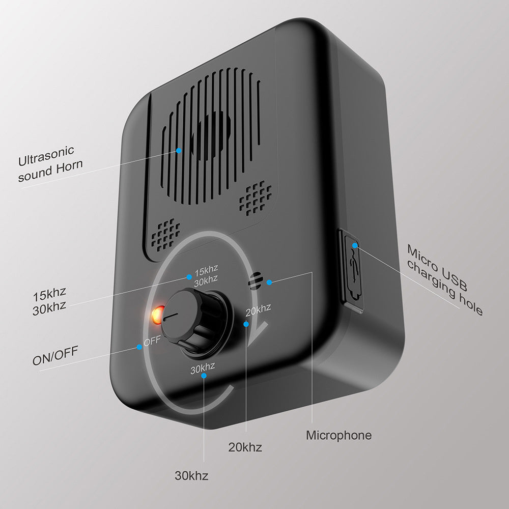 Ultrasonic Dog Anti-Barking Device | Safe No-Bark Trainer