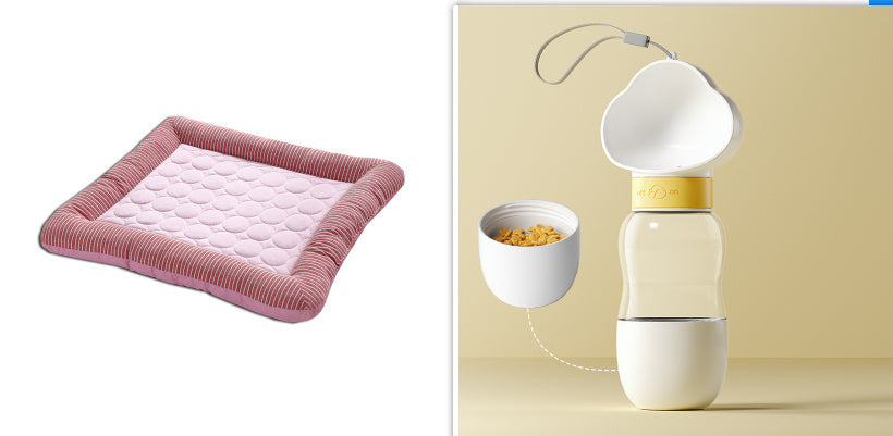 Pet Cooling Pad Bed | Gel Mat for Dogs & Cats – No Freezing Needed