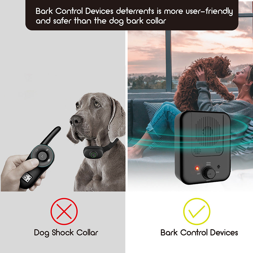 Ultrasonic Dog Anti-Barking Device | Safe No-Bark Trainer