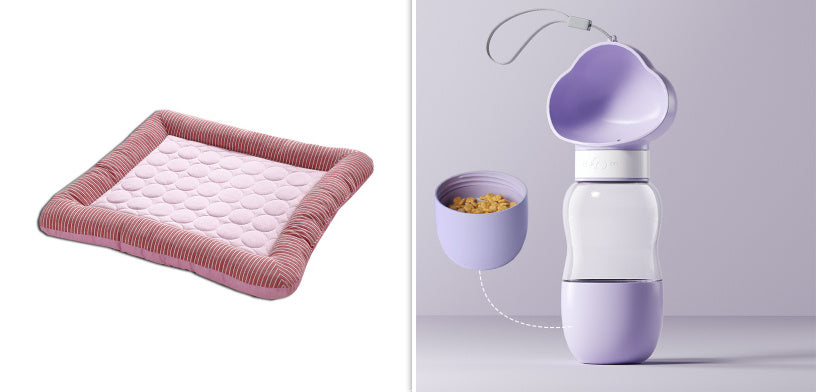 Pet Cooling Pad Bed | Gel Mat for Dogs & Cats – No Freezing Needed