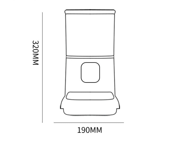 Pet Automatic Timer Dispenser Feeder