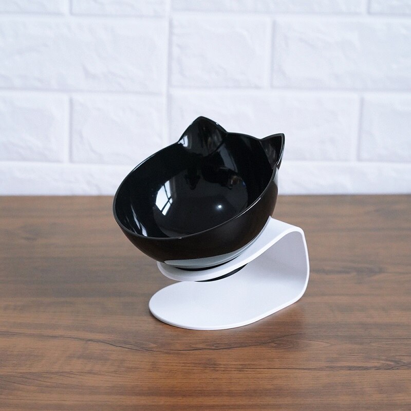 Tax Non Slip Double Feeder Bowl With Raised Stand