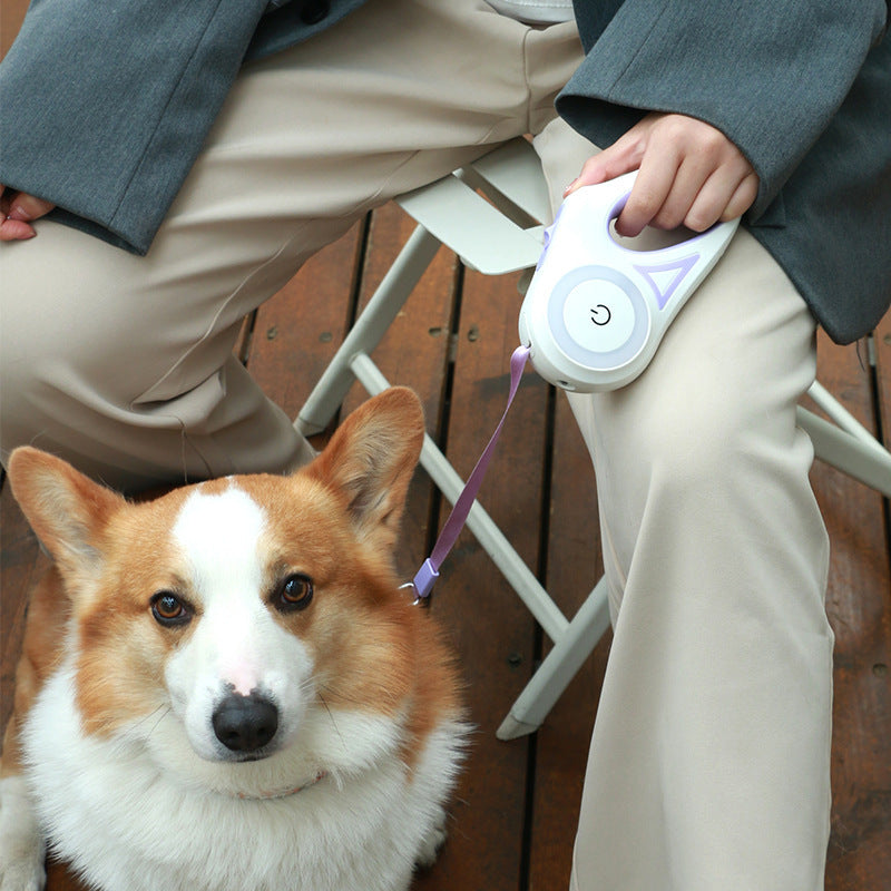 Automatic Retractable Dog Leash | Tangle-Free Pet Traction Rope