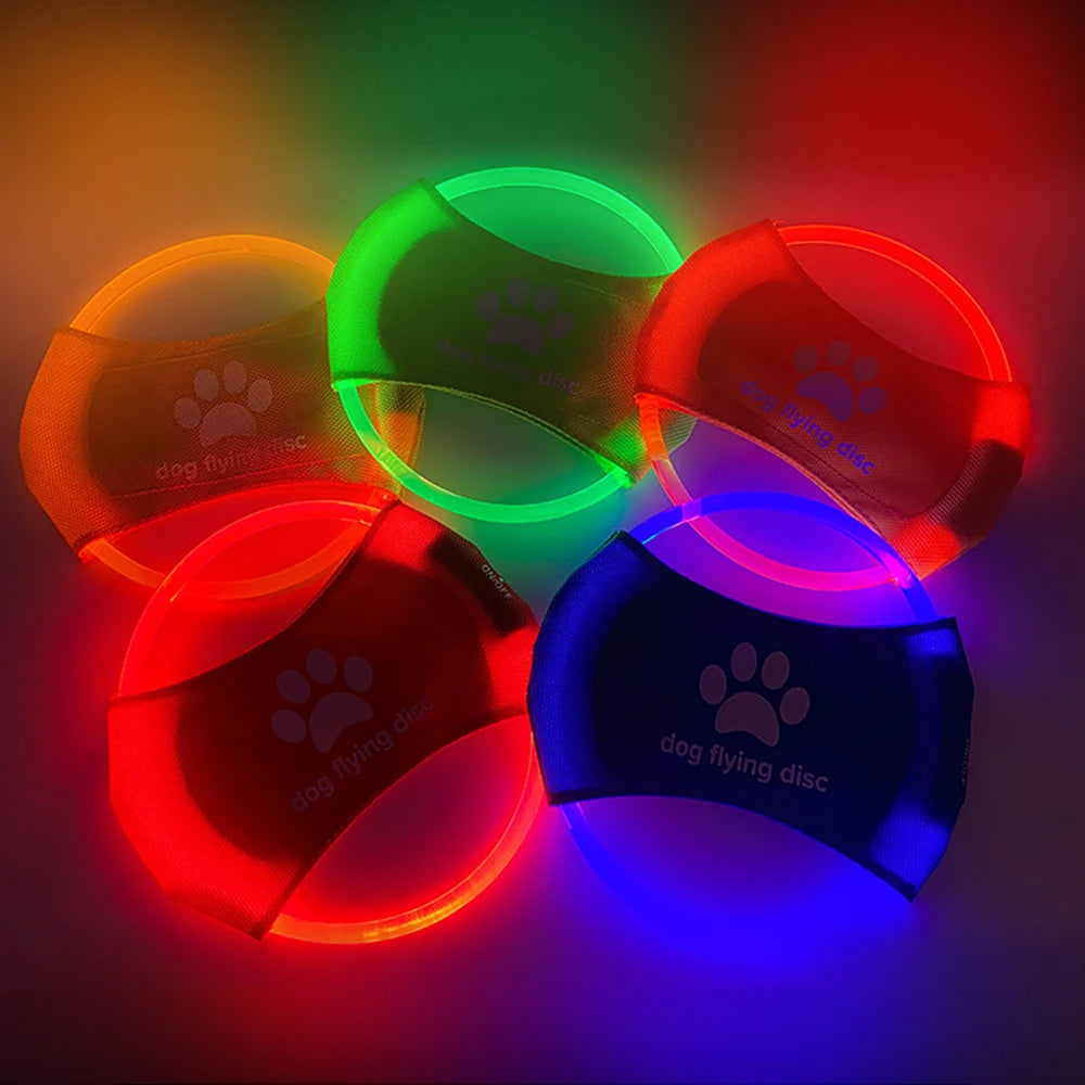 Glowing LED Luminous Trainning Disc Interactive Toys