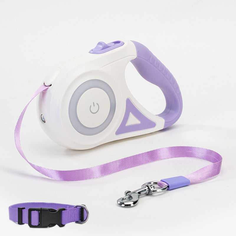 Automatic Retractable Dog Leash | Tangle-Free Pet Traction Rope