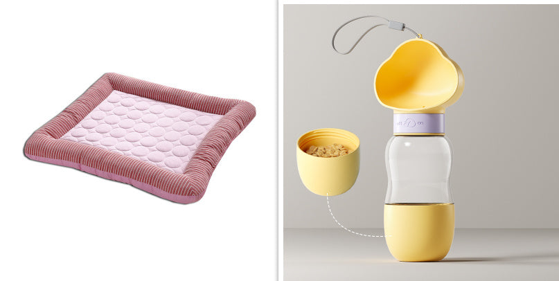 Pet Cooling Pad Bed | Gel Mat for Dogs & Cats – No Freezing Needed